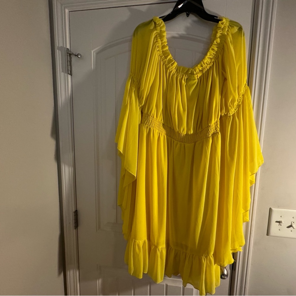 Ashley Stuart off the shoulder dress worn once